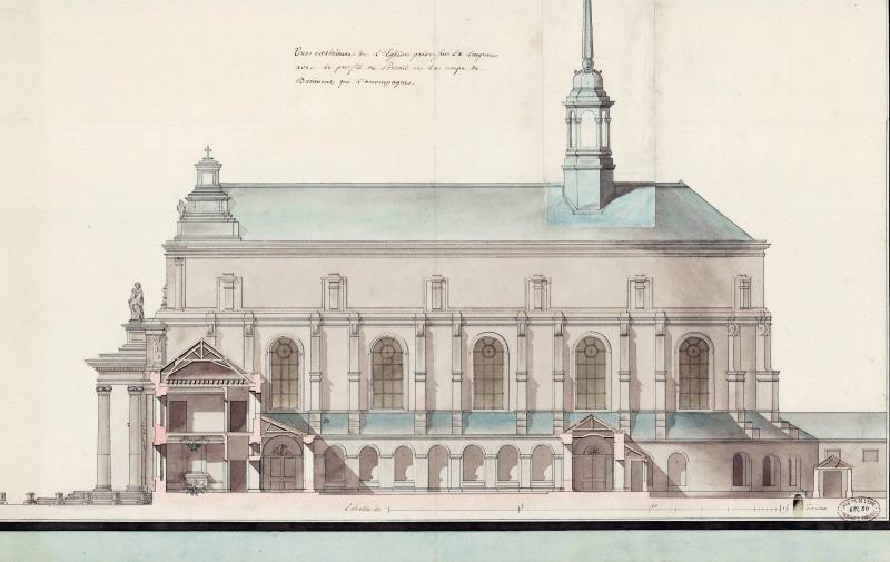 Église de la chartreuse Bourbon-lèz-Gaillon.